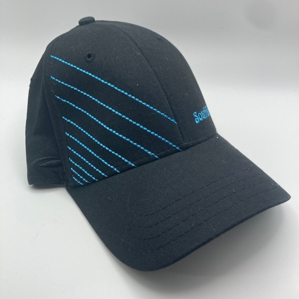 Southshore Country Club Las Vegas Golf‎ Hat Pukka L/XL Black Blue Embroidered